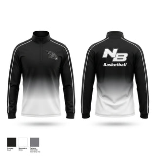 Quarter Zip Jacket, North Buncombe Blackhawks, Men's Basketball, Teamtime, Team time, sublimation, custom sports apparel, team uniforms, spirit wear, spiritwear, sports uniforms, custom shirts, team store, custom team store, fundraiser sports, apparel fundraiser