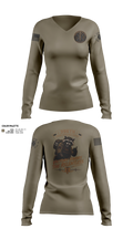 396th MCGA Women's Long Sleeve V-neck Shirt - 31