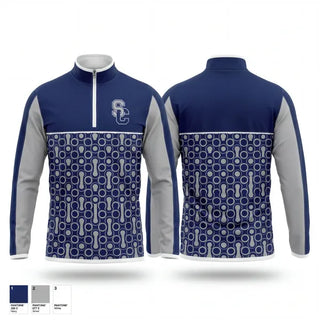 Quarter Zip Jacket, Falcons, Men's Basketball, Teamtime, Team time, sublimation, custom sports apparel, team uniforms, spirit wear, spiritwear, sports uniforms, custom shirts, team store, custom team store, fundraiser sports, apparel fundraiser