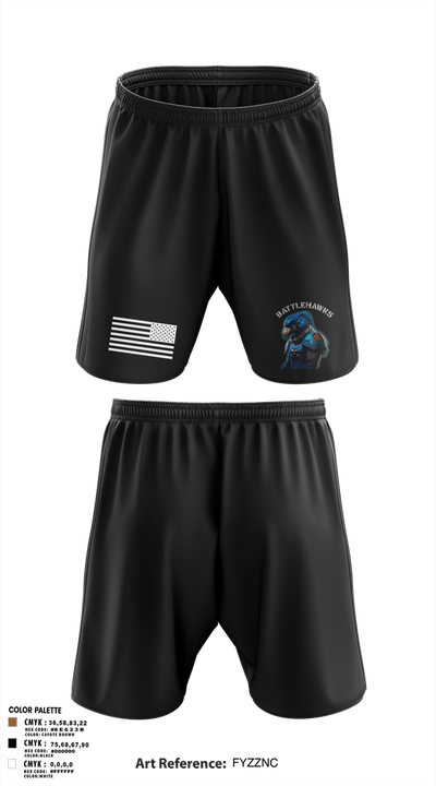 Battlehawks 56996020 Athletic Shorts With Pockets - 3