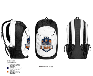 Gear Bag, Northwest Arkansas Citadel, , Teamtime, Team time, sublimation, custom sports apparel, team uniforms, spirit wear, spiritwear, sports uniforms, custom shirts, team store, custom team store, fundraiser sports, apparel fundraiser