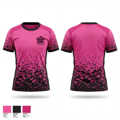 The Dugout Dolls 80815781 Soft Poly Tee Cotton Like Feel - 2