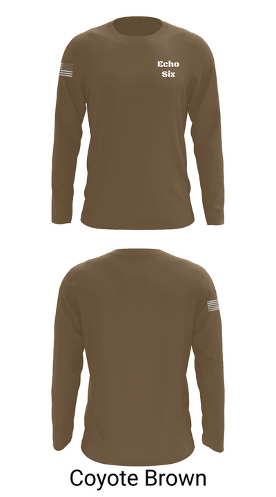 Echo Six 44491502 Long Sleeve Performance Shirt 6