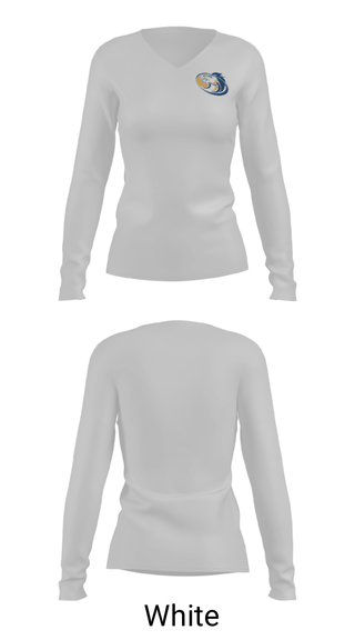 Women's Long Sleeve Vneck Shirt, Sahuarita High School Basketball, Men's Basketball, Teamtime, Team time, sublimation, custom sports apparel, team uniforms, spirit wear, spiritwear, sports uniforms, custom shirts, team store, custom team store, fundraiser sports, apparel fundraiser