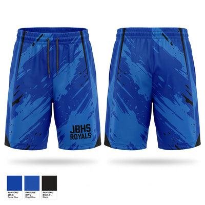 JBHS ROYALS Athletic Shorts With Pockets - 1