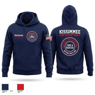 Hoodie, Kissimmee fire department, Fire Department, Teamtime, Team time, sublimation, custom sports apparel, team uniforms, spirit wear, spiritwear, sports uniforms, custom shirts, team store, custom team store, fundraiser sports, apparel fundraiser