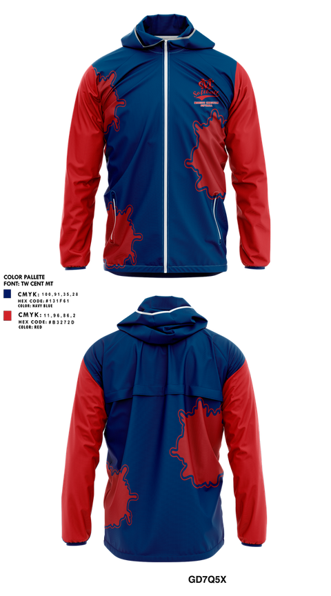 Windbreaker, Modesto Christian Crusaders Softball, Softball, Teamtime, Team time, sublimation, custom sports apparel, team uniforms, spirit wear, spiritwear, sports uniforms, custom shirts, team store, custom team store, fundraiser sports, apparel fundraiser