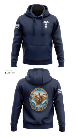 Hoodie, Air Station Corpus Christi Clinic, Coast Guard, Teamtime, Team time, sublimation, custom sports apparel, team uniforms, spirit wear, spiritwear, sports uniforms, custom shirts, team store, custom team store, fundraiser sports, apparel fundraiser
