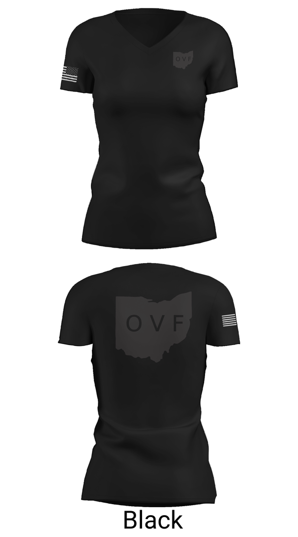 Womens Short Sleeve Vneck Shirt, ohio veterans forge, , Teamtime, Team time, sublimation, custom sports apparel, team uniforms, spirit wear, spiritwear, sports uniforms, custom shirts, team store, custom team store, fundraiser sports, apparel fundraiser