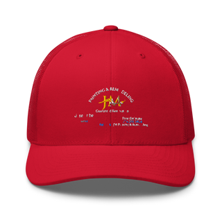 JM PAINTING &REMODELING 36722841 Retro Trucker Hat | Yupoong 6606