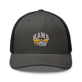 Brogden Rams 7424037 Retro Trucker Hat | Yupoong 6606