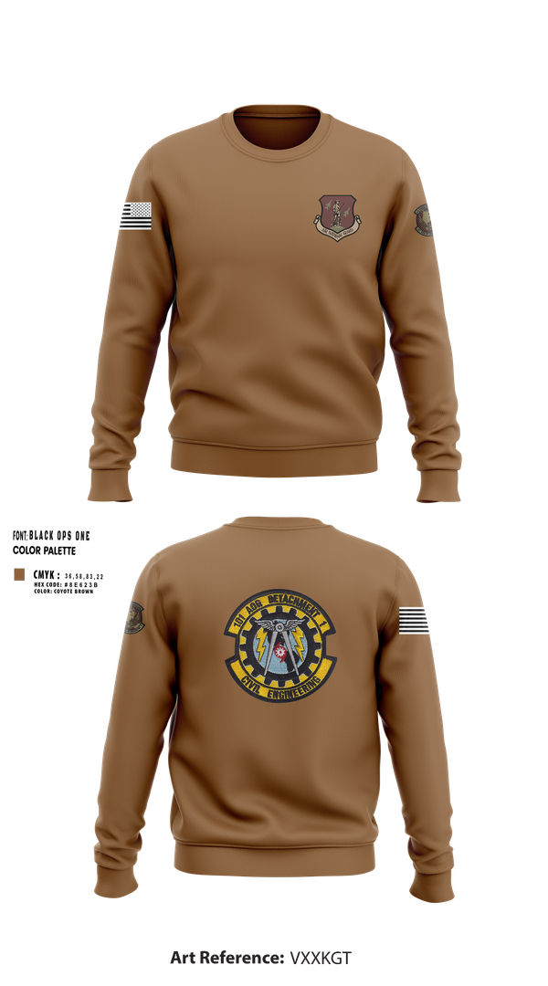 Crew Neck Sweatshirt, DET 1 CE, , Teamtime, Team time, sublimation, custom sports apparel, team uniforms, spirit wear, spiritwear, sports uniforms, custom shirts, team store, custom team store, fundraiser sports, apparel fundraiser