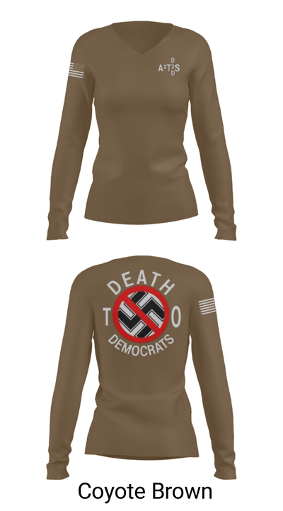 D.2.D 98027765 Women's Long Sleeve V-neck Shirt - 15