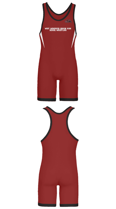 West Wendover Senior High School Wrestling 53527112 Wrestling Singlet - 31