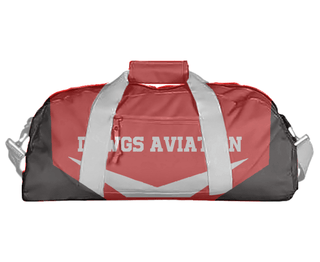 Duffle Bag, Dawgs Aviation, , Teamtime, Team time, sublimation, custom sports apparel, team uniforms, spirit wear, spiritwear, sports uniforms, custom shirts, team store, custom team store, fundraiser sports, apparel fundraiser