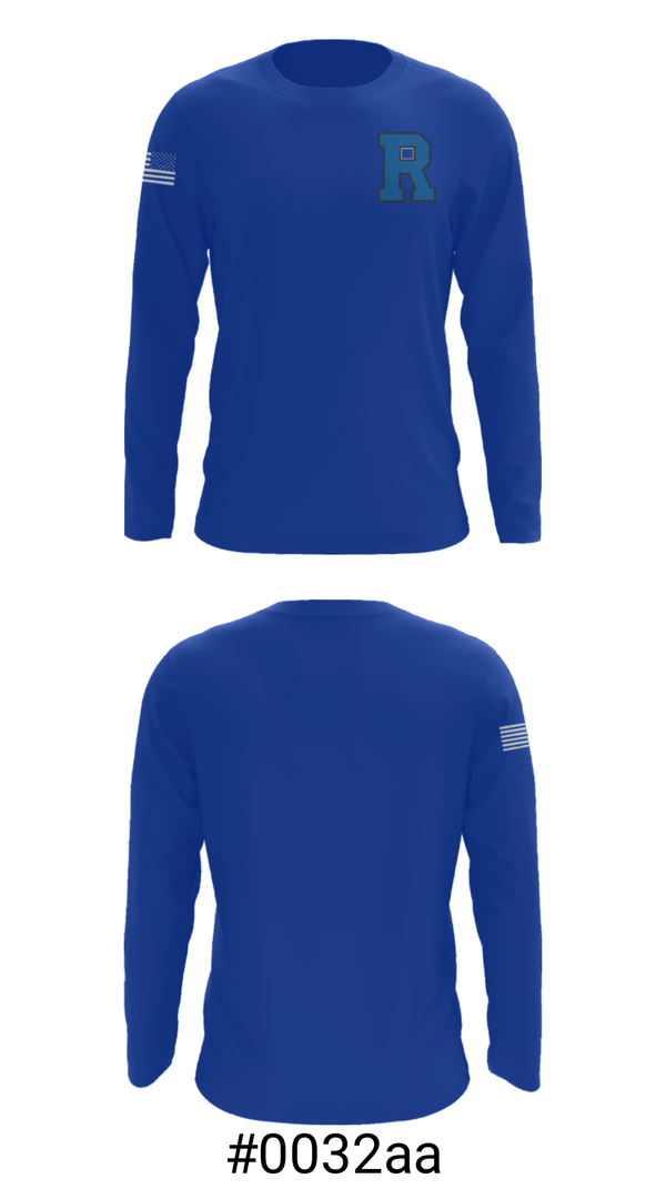 Long Sleeve Performance Shirt, Rochester High School, Spirit Store, Teamtime, Team time, sublimation, custom sports apparel, team uniforms, spirit wear, spiritwear, sports uniforms, custom shirts, team store, custom team store, fundraiser sports, apparel fundraiser