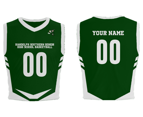 Mens Basketball Jersey, Randolph Southern Senior High School Basketball, Men's Basketball, Teamtime, Team time, sublimation, custom sports apparel, team uniforms, spirit wear, spiritwear, sports uniforms, custom shirts, team store, custom team store, fundraiser sports, apparel fundraiser