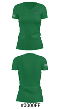 Kensington Valley Hockey Association 34396052 Women's Short Sleeve V-neck Shirt - 21
