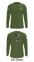 18th FA BDE Airborne 33985132 Long Sleeve Performance Shirt - 27