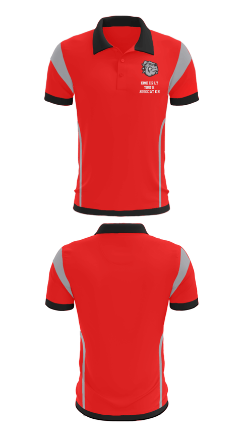 Short Sleeve Performance Polo, Kimberly Youth Association, Men's Basketball, Teamtime, Team time, sublimation, custom sports apparel, team uniforms, spirit wear, spiritwear, sports uniforms, custom shirts, team store, custom team store, fundraiser sports, apparel fundraiser