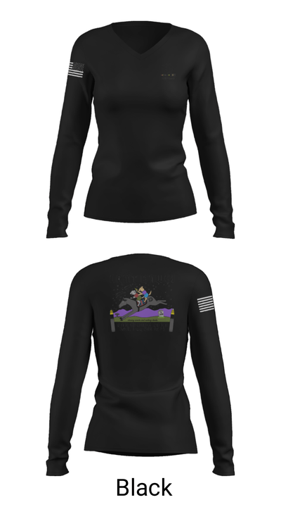 ARMT 4-4 AB 48571947 Women's Long Sleeve V-neck Shirt - 23