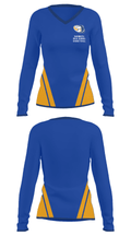 Sahuarita High School Basketball 28858390 Women's Long Sleeve V-neck Shirt - 23
