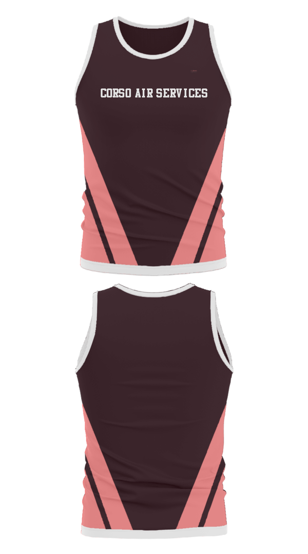 Tank Top, Corso Air Services, , Teamtime, Team time, sublimation, custom sports apparel, team uniforms, spirit wear, spiritwear, sports uniforms, custom shirts, team store, custom team store, fundraiser sports, apparel fundraiser