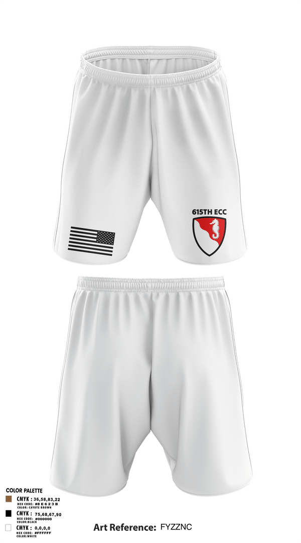 Athletic Shorts With Pockets, 615TH ECC, , Teamtime, Team time, sublimation, custom sports apparel, team uniforms, spirit wear, spiritwear, sports uniforms, custom shirts, team store, custom team store, fundraiser sports, apparel fundraiser