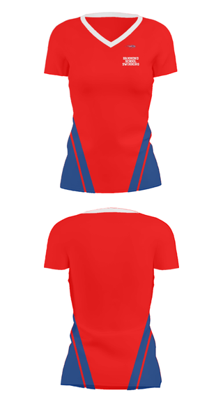 Women's Short Sleeve Vneck Shirt, Hammond School Swimming, Swimming, Teamtime, Team time, sublimation, custom sports apparel, team uniforms, spirit wear, spiritwear, sports uniforms, custom shirts, team store, custom team store, fundraiser sports, apparel fundraiser
