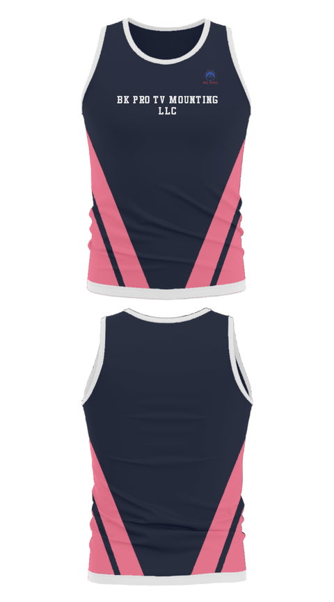 Tank Top, BK Pro TV Mounting LLC, , Teamtime, Team time, sublimation, custom sports apparel, team uniforms, spirit wear, spiritwear, sports uniforms, custom shirts, team store, custom team store, fundraiser sports, apparel fundraiser