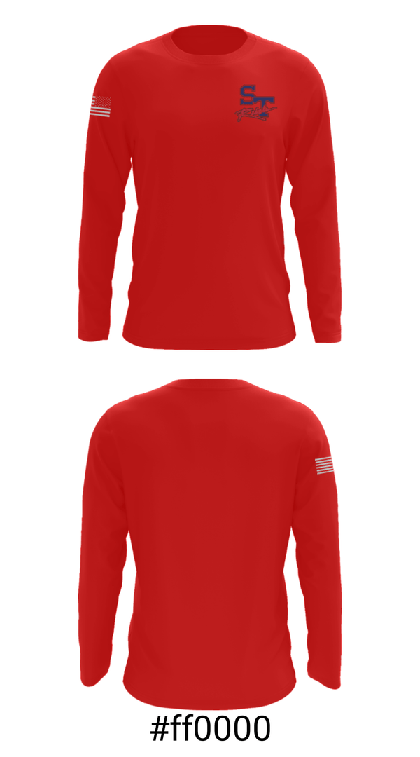 Long Sleeve Performance Shirt, Strom Thurmond High School Basketball, Women's Basketball, Teamtime, Team time, sublimation, custom sports apparel, team uniforms, spirit wear, spiritwear, sports uniforms, custom shirts, team store, custom team store, fundraiser sports, apparel fundraiser