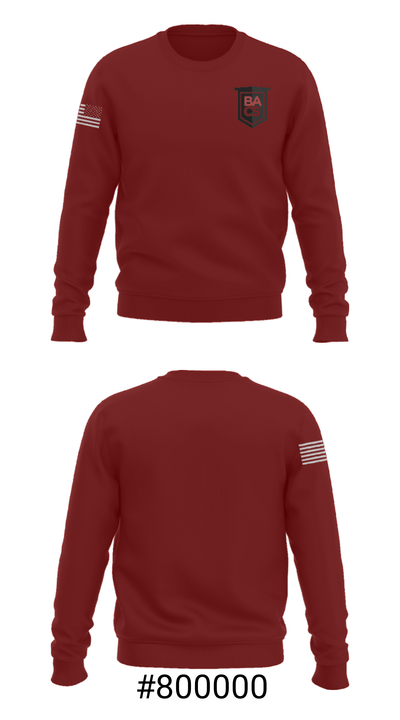 Bronzeville Academy Charter School 80943631 Crew Neck Sweatshirt - 16