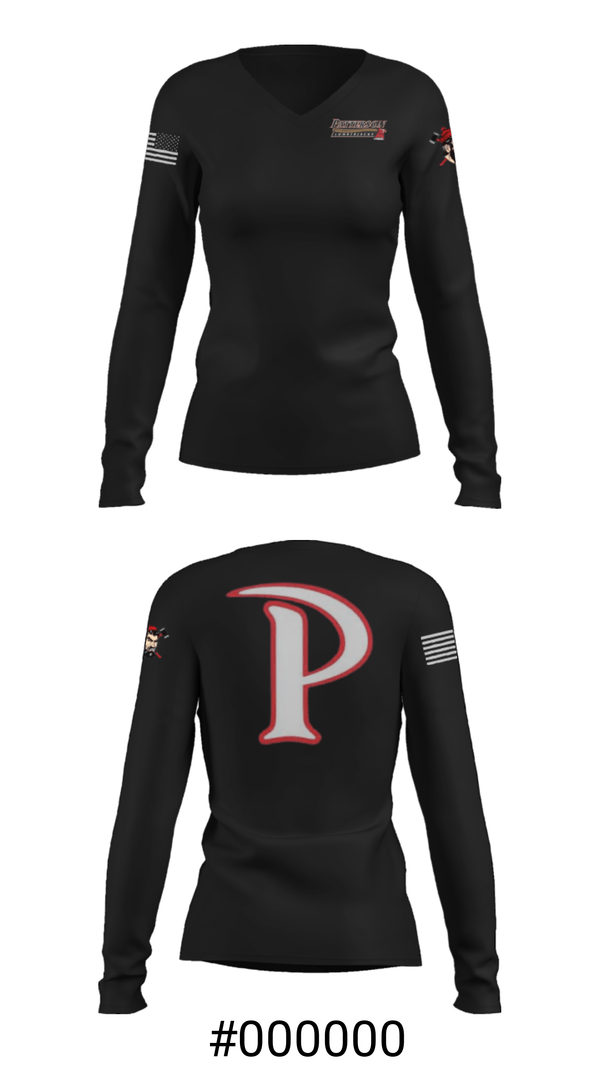 Women's Long Sleeve Vneck Shirt, Patterson, Men's Basketball, Teamtime, Team time, sublimation, custom sports apparel, team uniforms, spirit wear, spiritwear, sports uniforms, custom shirts, team store, custom team store, fundraiser sports, apparel fundraiser