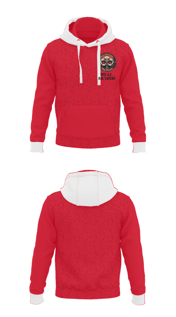 Hoodie, The A.Z. Bag Eaters, Football, Teamtime, Team time, sublimation, custom sports apparel, team uniforms, spirit wear, spiritwear, sports uniforms, custom shirts, team store, custom team store, fundraiser sports, apparel fundraiser