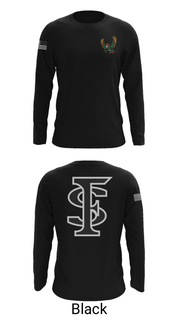Long Sleeve Performance Shirt, Lawrence Free State High School Gymnastics, Spirit Store, Teamtime, Team time, sublimation, custom sports apparel, team uniforms, spirit wear, spiritwear, sports uniforms, custom shirts, team store, custom team store, fundraiser sports, apparel fundraiser