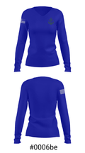 Anchor Lutheran School 4453849 Women's Long Sleeve V-neck Shirt - 20