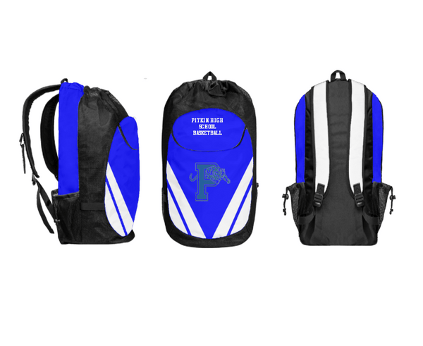 Gear Bag, Pitkin High School Basketball, Men's Basketball, Teamtime, Team time, sublimation, custom sports apparel, team uniforms, spirit wear, spiritwear, sports uniforms, custom shirts, team store, custom team store, fundraiser sports, apparel fundraiser