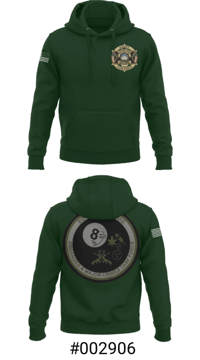 Southern Ohio Organized and Major Crimes Task Force 32942427 Hoodie - 8