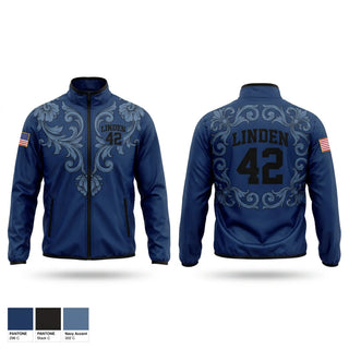 Windbreaker, Linden 42, Police, Teamtime, Team time, sublimation, custom sports apparel, team uniforms, spirit wear, spiritwear, sports uniforms, custom shirts, team store, custom team store, fundraiser sports, apparel fundraiser