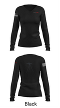 CRETAC Europe 67306951 Women's Long Sleeve V-neck Shirt - 35