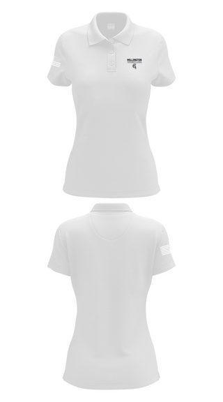 Womens Short Sleeve Performance Polo, Millington Trojans, Wrestling, Teamtime, Team time, sublimation, custom sports apparel, team uniforms, spirit wear, spiritwear, sports uniforms, custom shirts, team store, custom team store, fundraiser sports, apparel fundraiser
