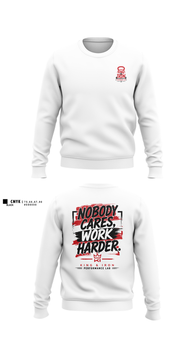 King & Iron Crew Neck Sweatshirt - 4
