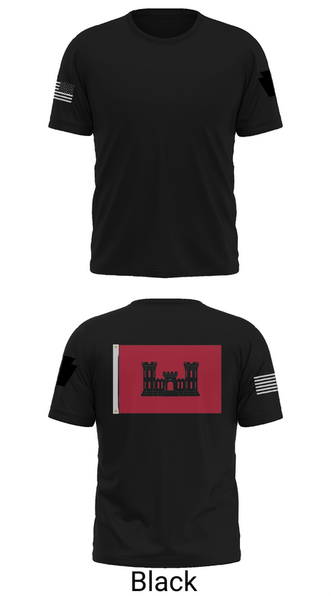 Short Sleeve Performance Shirt, B 103 EN BN, National Guard, Teamtime, Team time, sublimation, custom sports apparel, team uniforms, spirit wear, spiritwear, sports uniforms, custom shirts, team store, custom team store, fundraiser sports, apparel fundraiser