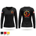 413th CSB 92943475 Women's Long Sleeve V-neck Shirt - 1