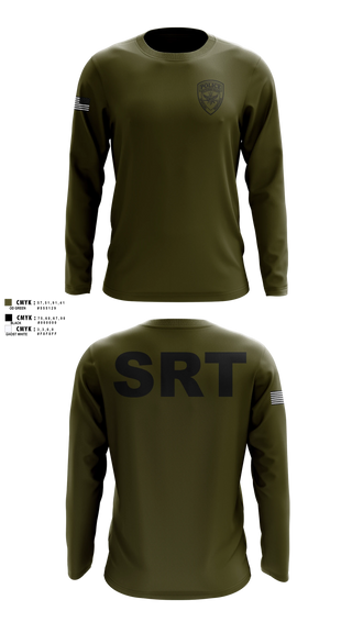 Long Sleeve Performance Shirt, Southern Maine Special Response Team, Police, Teamtime, Team time, sublimation, custom sports apparel, team uniforms, spirit wear, spiritwear, sports uniforms, custom shirts, team store, custom team store, fundraiser sports, apparel fundraiser