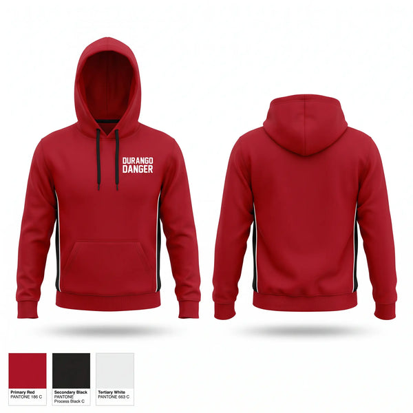 Hoodie, Durango Danger, Softball, Teamtime, Team time, sublimation, custom sports apparel, team uniforms, spirit wear, spiritwear, sports uniforms, custom shirts, team store, custom team store, fundraiser sports, apparel fundraiser