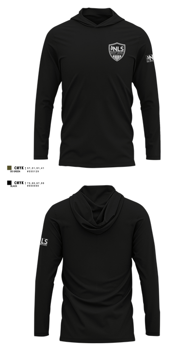 Next Level Security LLC Long Sleeve Hooded Sun Shirt - 8