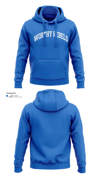 Hoodie, Worthy Rebels, Softball, Teamtime, Team time, sublimation, custom sports apparel, team uniforms, spirit wear, spiritwear, sports uniforms, custom shirts, team store, custom team store, fundraiser sports, apparel fundraiser