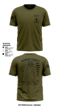 Warren County Sheriff’s Office K-9 Short Sleeve Performance Shirt - 5