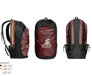 Gear Bag, Pymatuning Valley Lakers, Spirit Store, Teamtime, Team time, sublimation, custom sports apparel, team uniforms, spirit wear, spiritwear, sports uniforms, custom shirts, team store, custom team store, fundraiser sports, apparel fundraiser